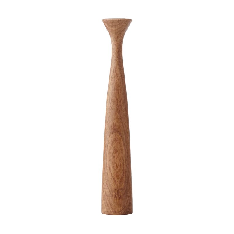Rose candleholder by applicata #oiled oak #