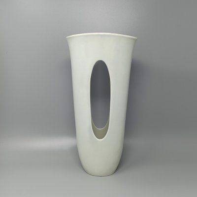 Aqua Green Ceramic Vase, Italy, 1970s-QGR-962566