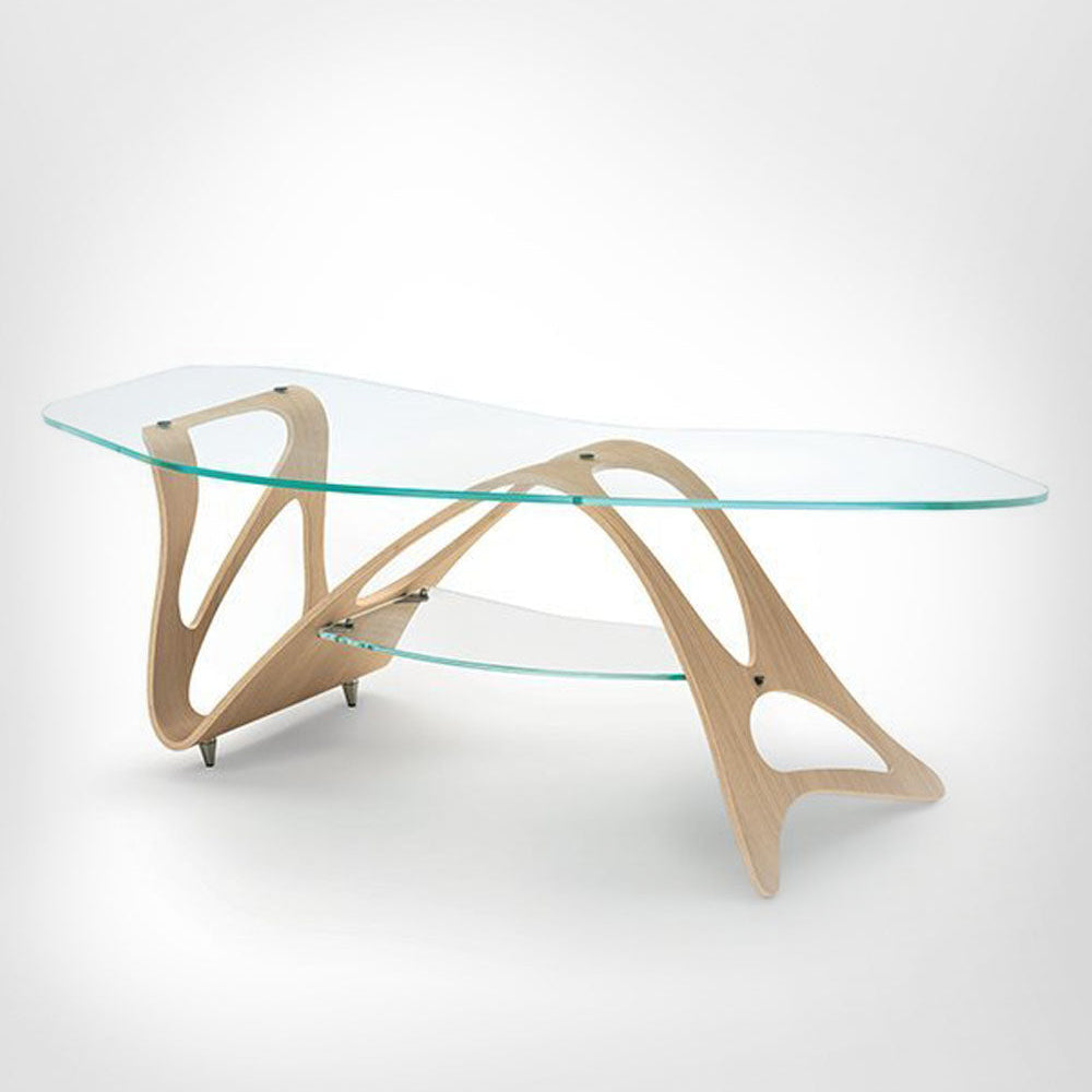 ARABESCO CM - Crystal coffee table for living room