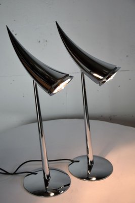 Ara Table Lamps by Philippe Starck for Flos, 1988, Set of 2-IEI-799302