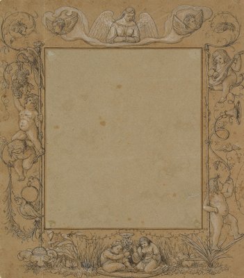 Arabesque Edging, 1830, Pencil-OJR-1273287