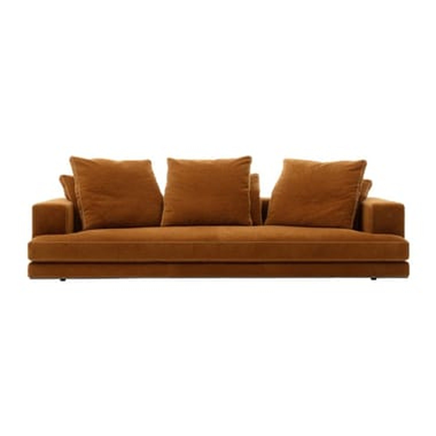 ARBITER - 3 seater fabric sofa