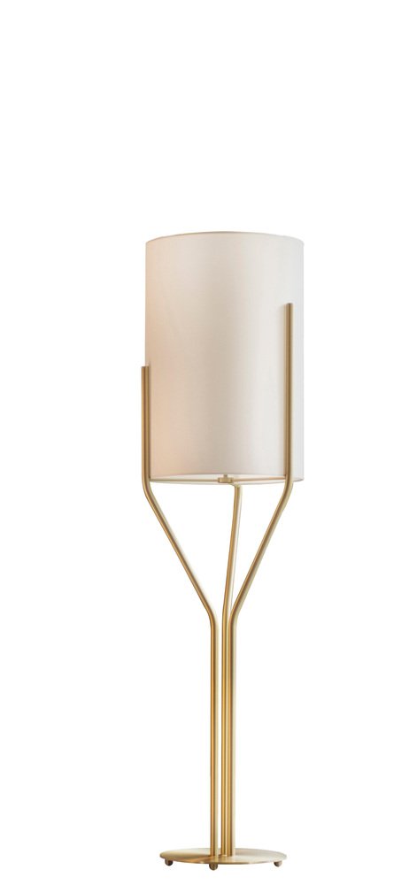 Arborescence L Satin Brass Floor Lamp by Hervé Langlais