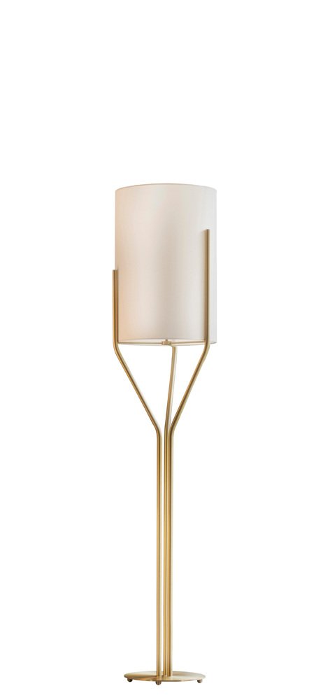 Arborescence S Satin Brass Floor Lamp by Hervé Langlais