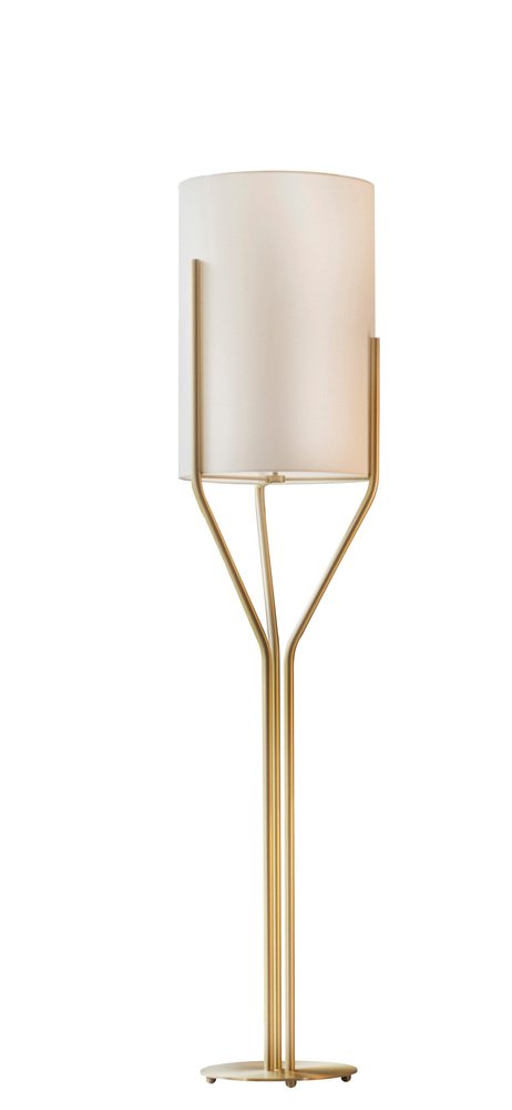 Arborescence Satin Brass Floor Lamp by Hervé Langlais