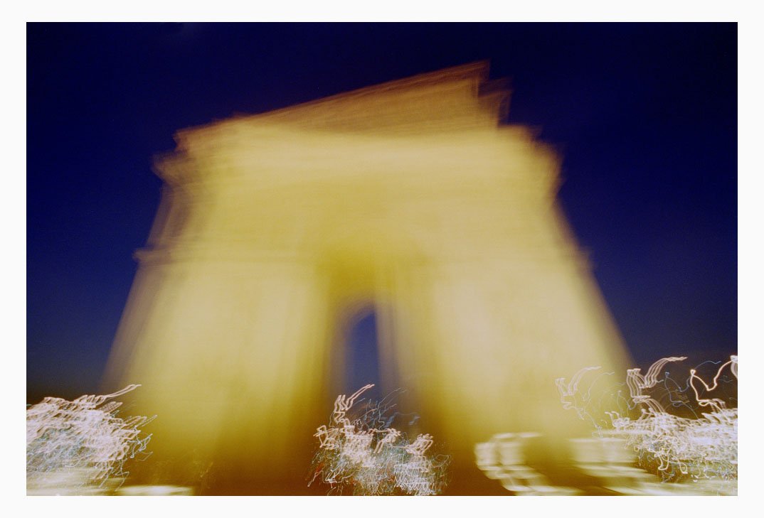 Arc De Triomphe Metropolis Timescape, Photographic Print