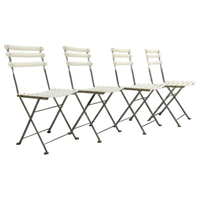 Arc En Ciel Steel Folding Chairs from Emu, Set of 4-YUW-848514