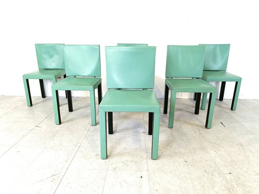 Arcadia Dining Chairs by Paolo Piva for B&B Italia, 1980s, Set of 6-IRH-1816794