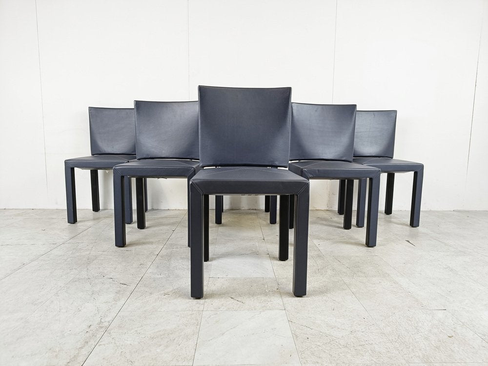 Arcadia Dining Chairs by Paolo Piva for B& B Italia, 1980s, Set of 6