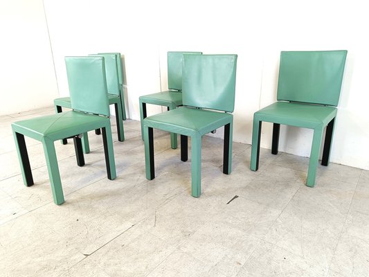 Arcadia Dining Chairs by Paolo Piva for B&B Italia, 1980s, Set of 6-IRH-1816794