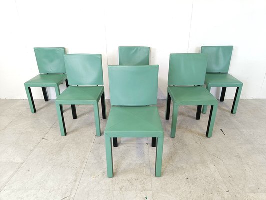 Arcadia Dining Chairs by Paolo Piva for B&B Italia, 1980s, Set of 6-IRH-1816794