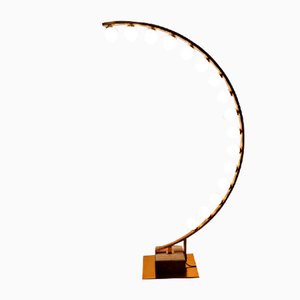 Arch Brass Floor Lamp with 16 Lights-QLH-1122081