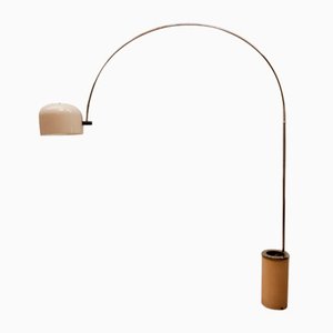 Arch Floor Lamp with Ashtray by Luigi Massoni for Guzzini-QLH-1193543