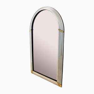 Arch Layered Mirror with Brass Accents by Deknudt Belgium-MO-1795068