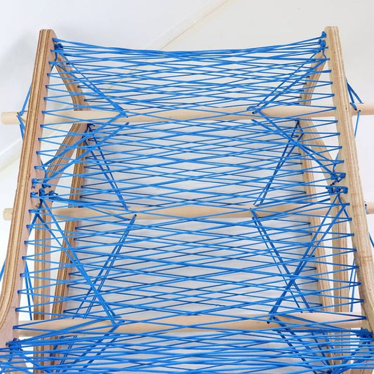 Architect's Work Lace-Up Lounge Chair