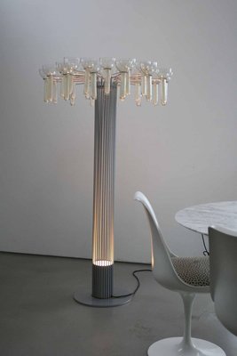 Architectural Candle Stand / Floor Lamp, Germany, 1970s-SFD-834431