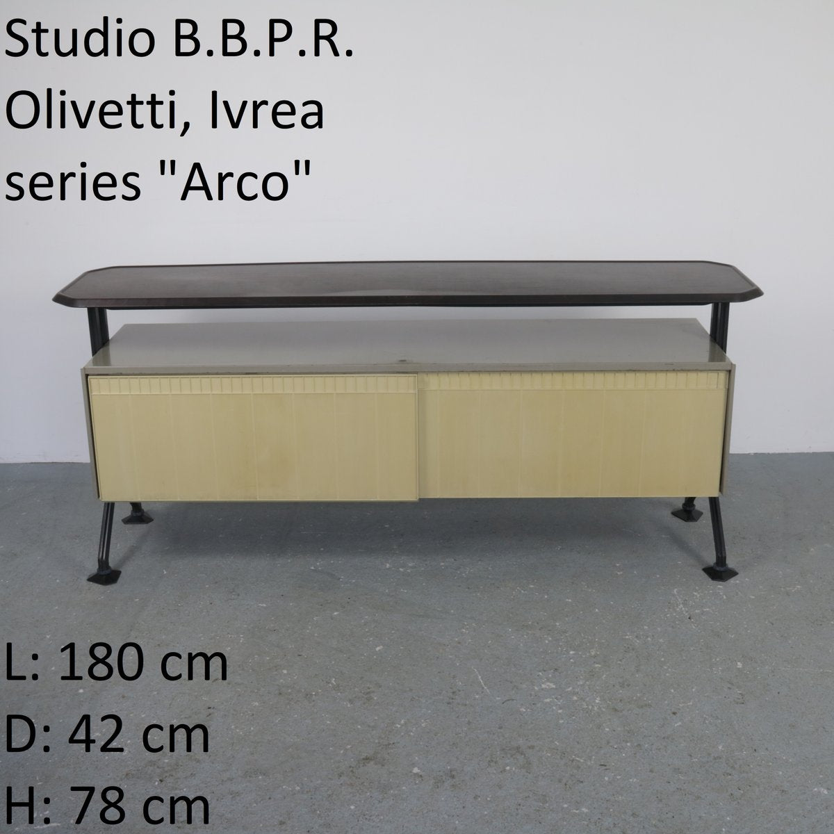 Arco Series Sideboard by Olivetti for BBPR