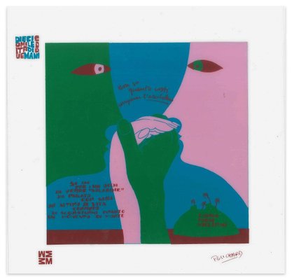 Arcobaleno - Diecicomeleditadiduemani - Screen Print on Acetate by E. Puchard 1973-ZCI-755281