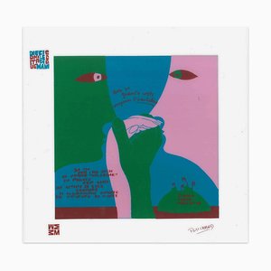 Arcobaleno - Diecicomeleditadiduemani - Screen Print on Acetate by E. Puchard 1973-ZCI-755281