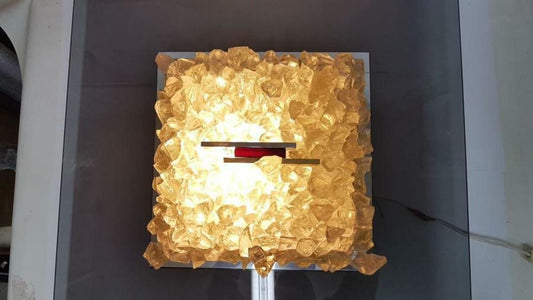 Arctic Oasis Sconce by Angelo Brotto for Esperia, 1970s