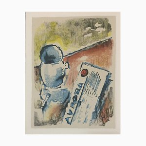 Ardengo Soffici, Caffè / Coffee, Original Lithograph, 1960s-ZCI-1277206