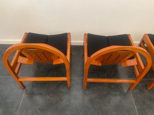 Argos Dining Chairs from Baumann, France, 1980s, Set of 4-IJR-1721146