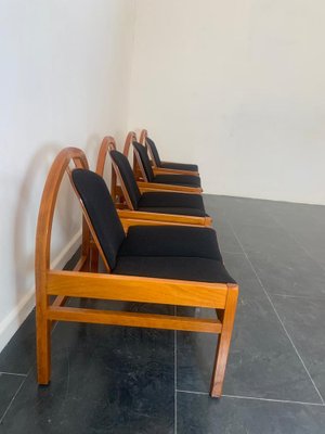 Argos Dining Chairs from Baumann, France, 1980s, Set of 4-IJR-1721146