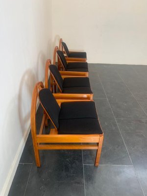 Argos Dining Chairs from Baumann, France, 1980s, Set of 4-IJR-1721146