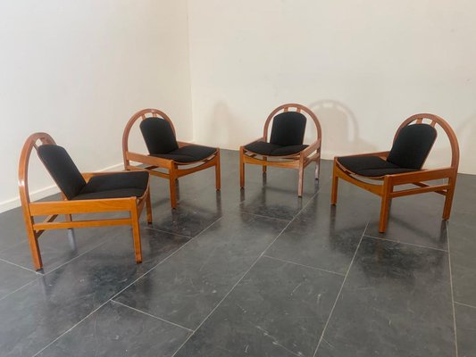 Argos Dining Chairs from Baumann, France, 1980s, Set of 4-IJR-1721146