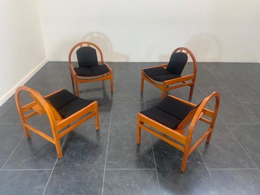 Argos Dining Chairs from Baumann, France, 1980s, Set of 4-IJR-1721146