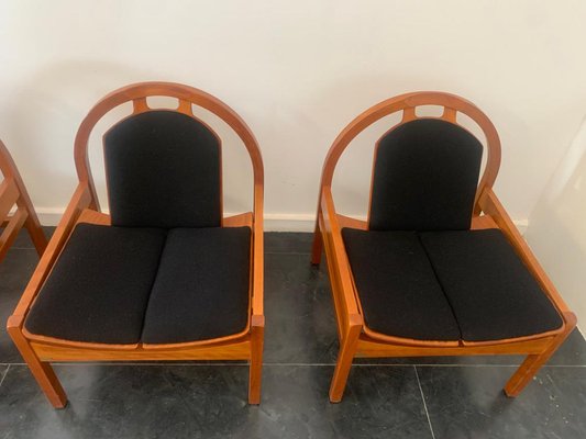 Argos Dining Chairs from Baumann, France, 1980s, Set of 4-IJR-1721146