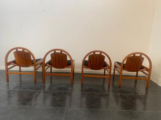 Argos Dining Chairs from Baumann, France, 1980s, Set of 4-IJR-1721146