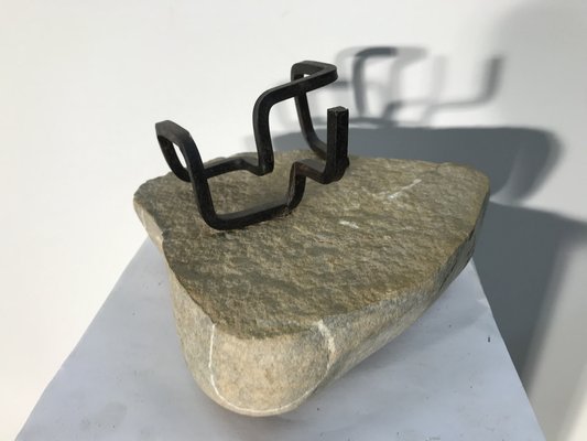 Ariel Elizondo Lizarraga, Assis, 2023, Steel & Stone Sculpture-QNR-1769569