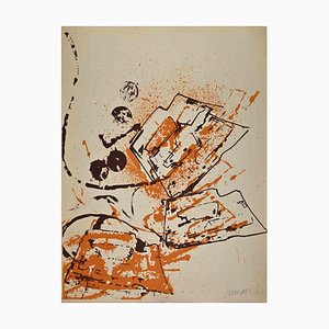 Arman, Abstract Composition, 1980s, Lithograph-ZCI-1760454