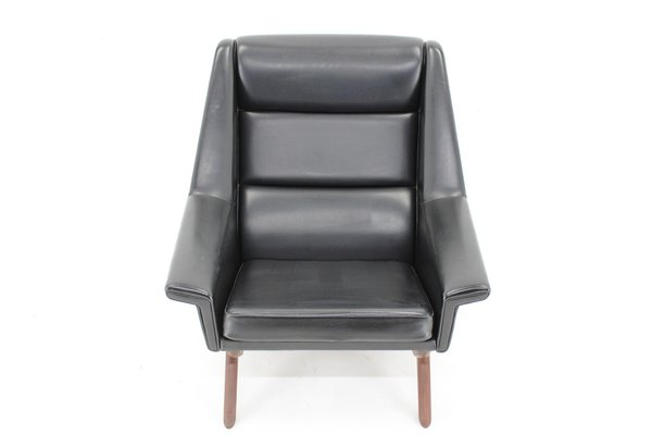 Armchair 4410 in Leatherette attributed to Folke Ohlsson, Denmark, 1970s-TZ-1807362