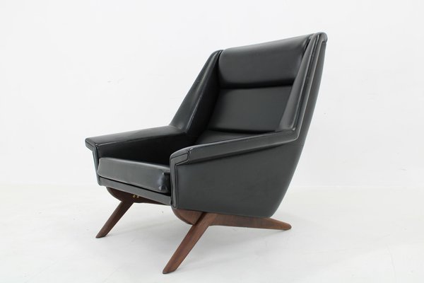 Armchair 4410 in Leatherette attributed to Folke Ohlsson, Denmark, 1970s-TZ-1807362