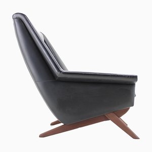 Armchair 4410 in Leatherette attributed to Folke Ohlsson, Denmark, 1970s-TZ-1807362