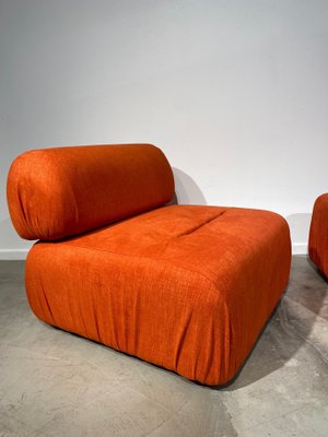 Armchair and Footstool, 1970s, Set of 2-PQP-1398010