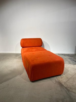 Armchair and Footstool, 1970s, Set of 2-PQP-1398010