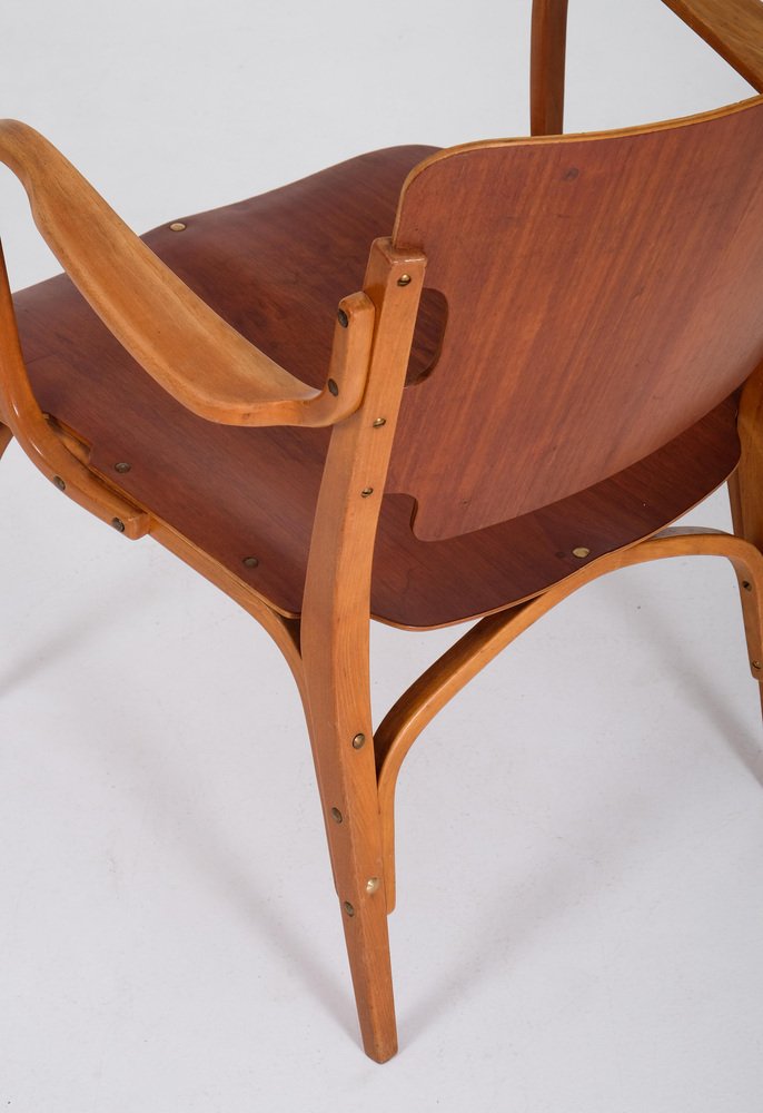 Armchair attributed to Carl-Axel Acking for Bodafors, 1940s