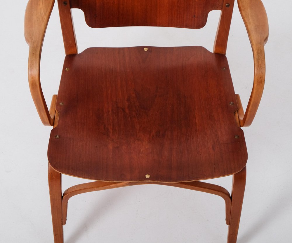 Armchair attributed to Carl-Axel Acking for Bodafors, 1940s