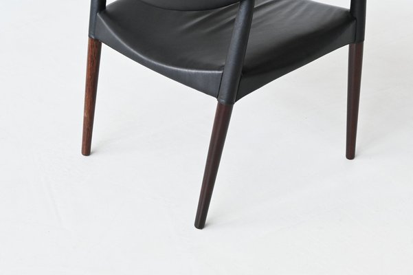 Armchair by Ejnar Larsen & Aksel Bender for Willy Beck, Denmark, 1949-BXV-1822986