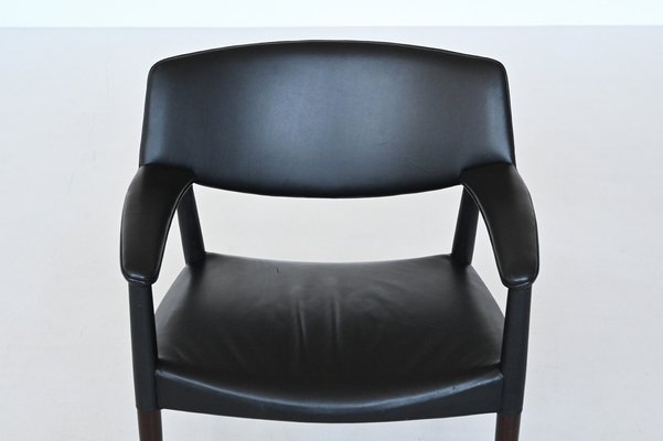 Armchair by Ejnar Larsen & Aksel Bender for Willy Beck, Denmark, 1949-BXV-1822986