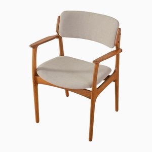 Armchair by Erik Buck for Oddense Maskinsnedkeri / O.D. Møbler, 1950s-GPP-2021074