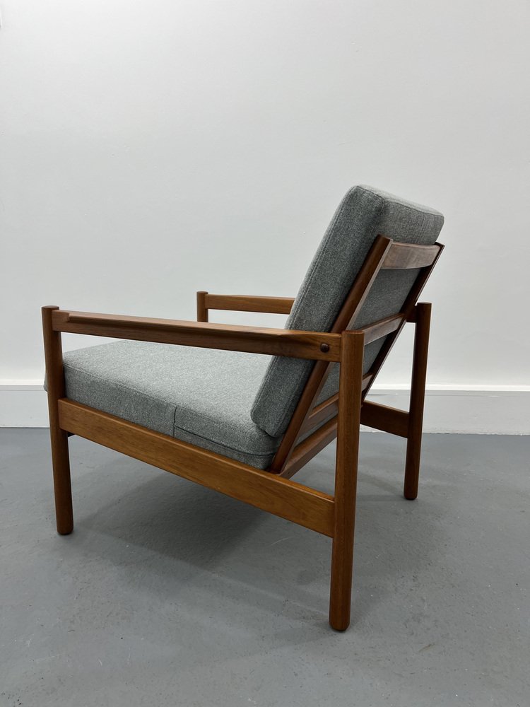 Armchair by Ib Kofod-Larsen for Magnus Olesen, 1956