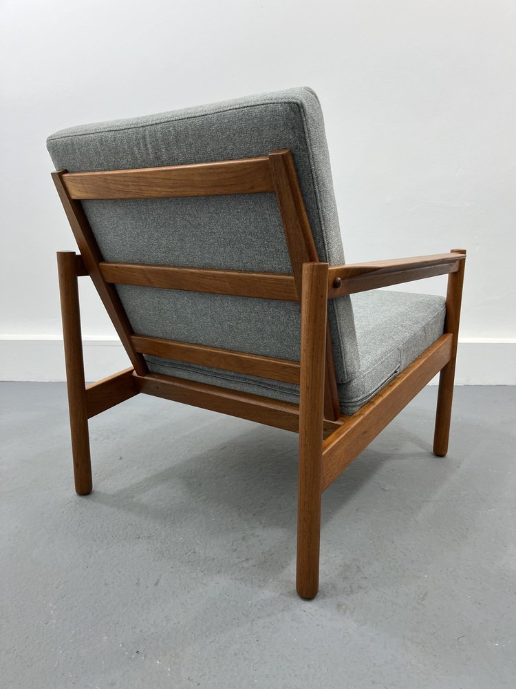 Armchair by Ib Kofod-Larsen for Magnus Olesen, 1956