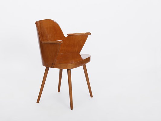 Armchair by Oswald Haerdtl for Thonet, 1950s-TW-1354596