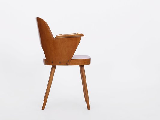 Armchair by Oswald Haerdtl for Thonet, 1950s-TW-1354596