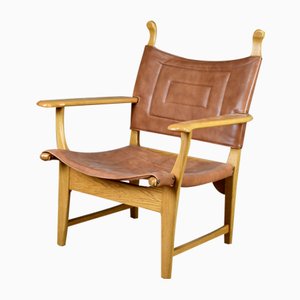 Armchair by Vidar Malmsten for Carl Malmsten AB, 1969-RNM-1386285