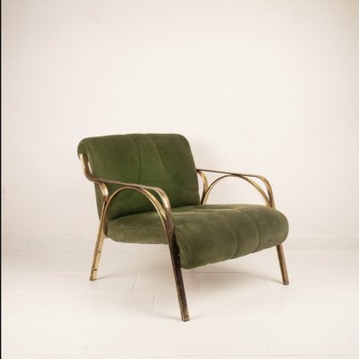 Armchair in Green from Vittorio Gregotti, Sweden, 1970s-BAD-1711109